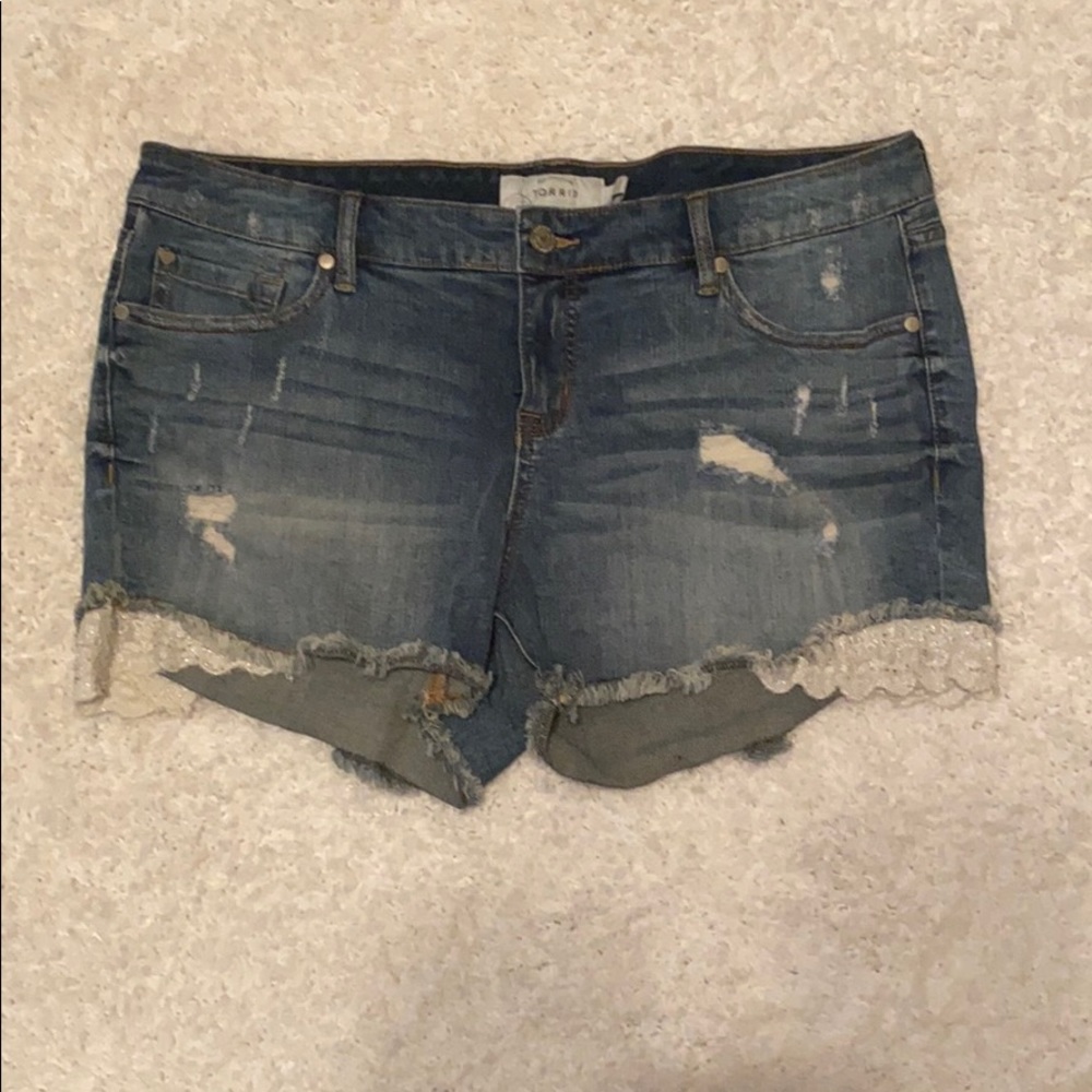🌸2 for $35🌸 Torrid denim shorts